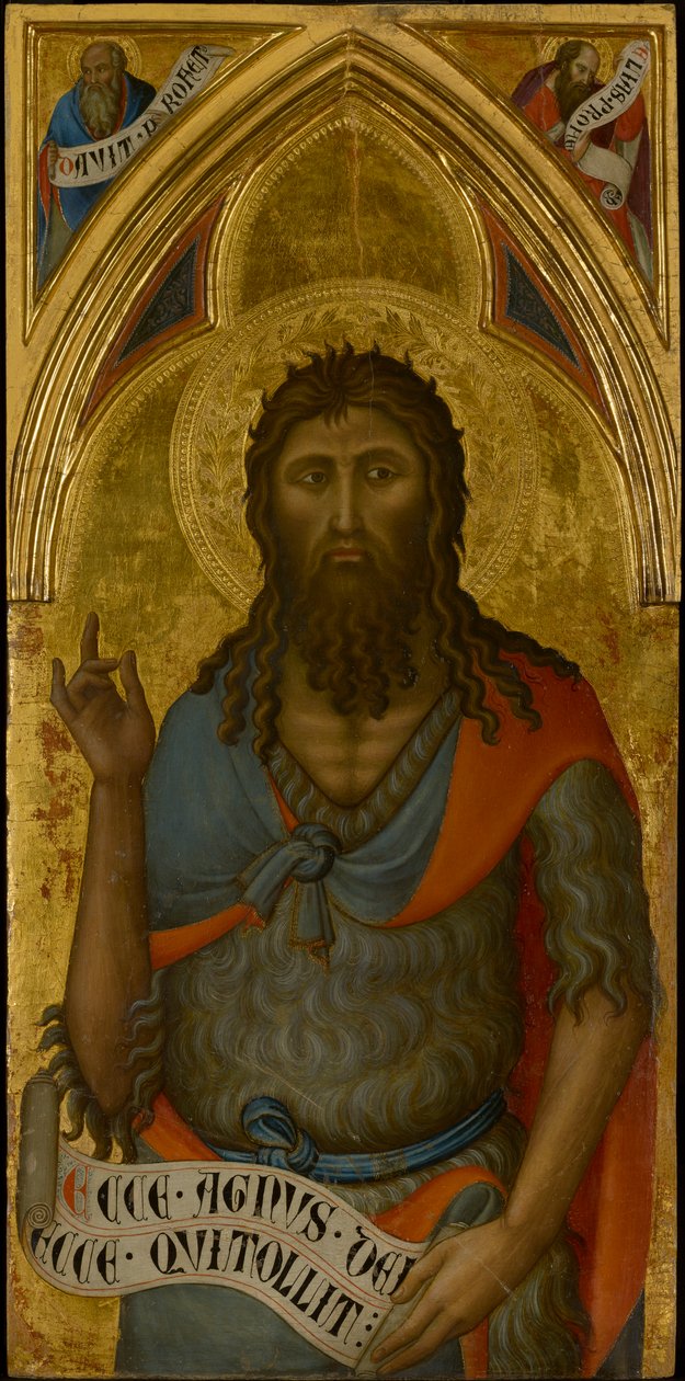 Św. Jan Chrzciciel autorstwa Luca di Tommè