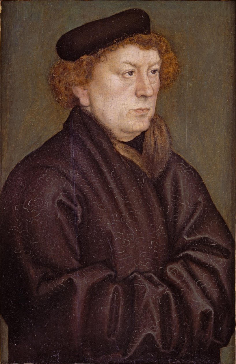 Portret uczonego autorstwa Lucas Cranach the Elder
