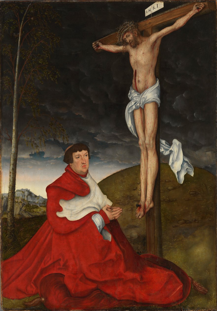 Chrystusa należy rozumieć jako przedmiot medytacji pasji” autorstwa Lucas Cranach the Elder