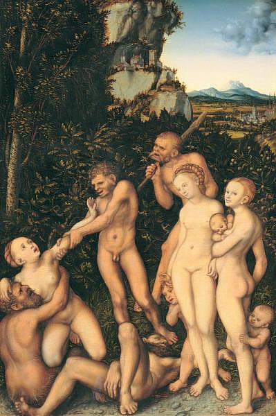 Owoce zazdrości autorstwa Lucas Cranach the Elder