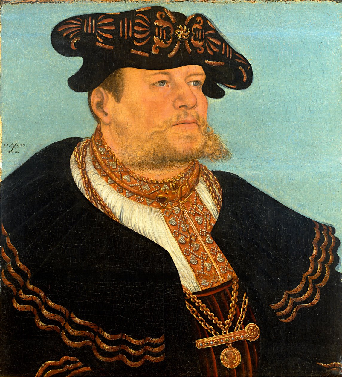 Gregor Brück, 1533 autorstwa Lucas Cranach the Elder