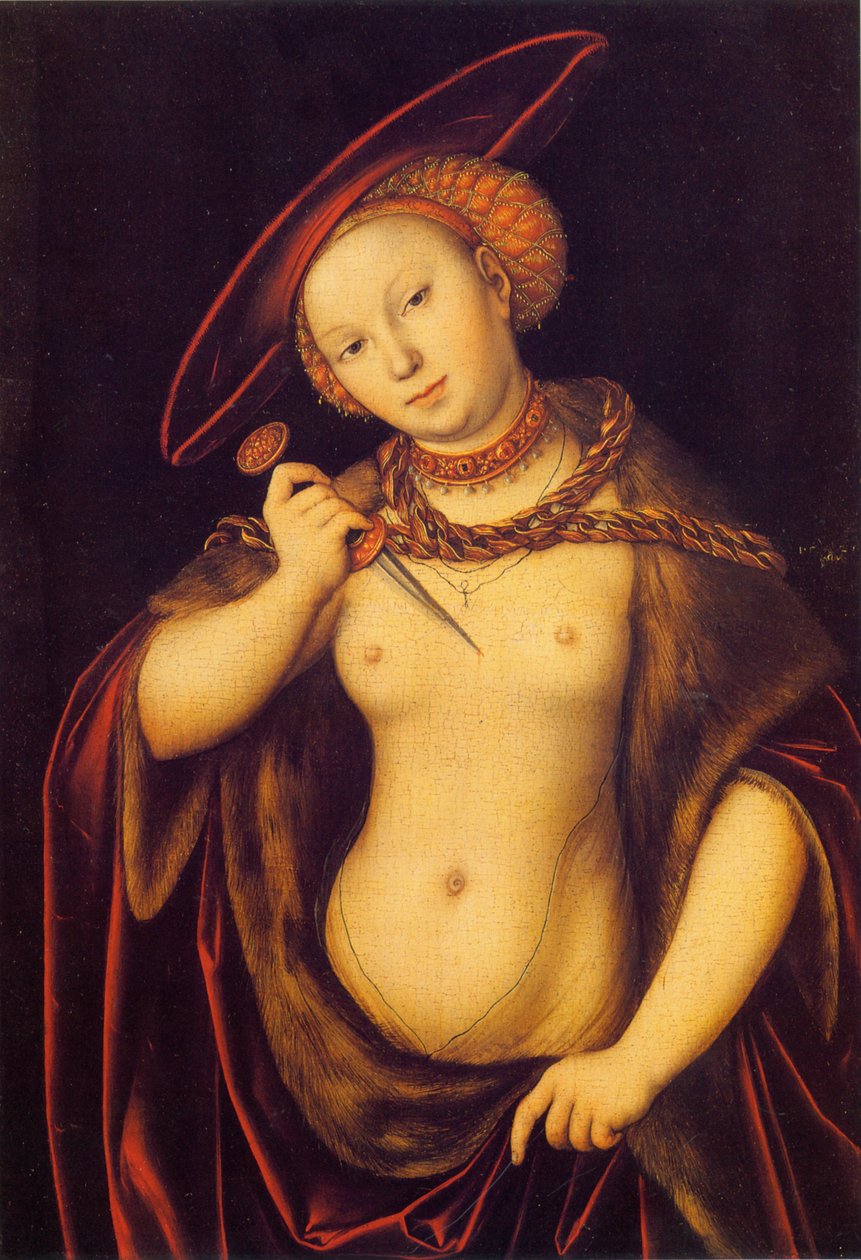 Lukrecja autorstwa Lucas Cranach the Elder