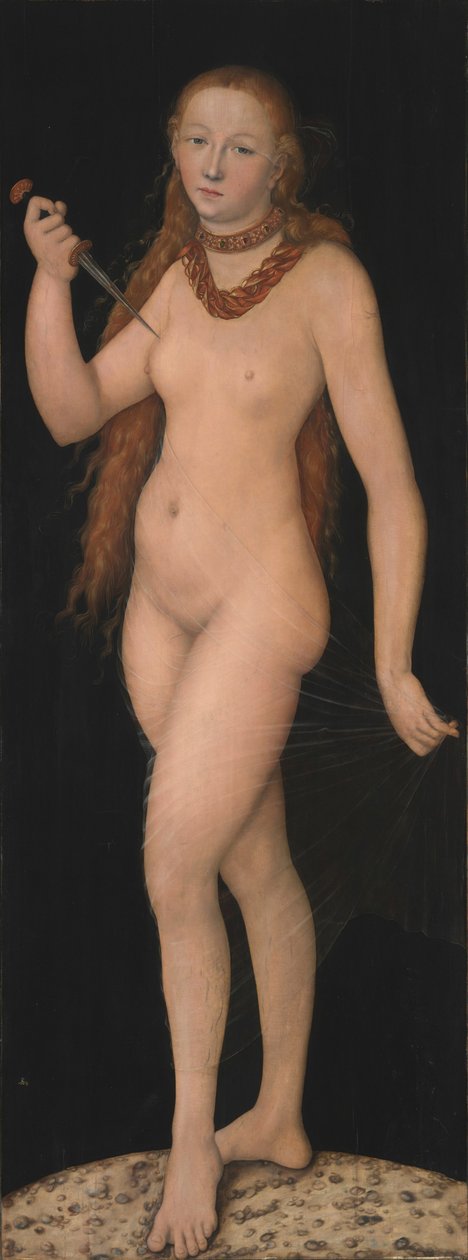 Lukrecja autorstwa Lucas Cranach the Elder