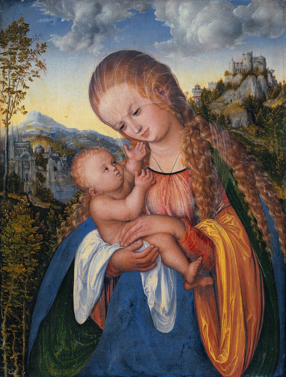 Madonna z Dzieciątkiem autorstwa Lucas Cranach the Elder