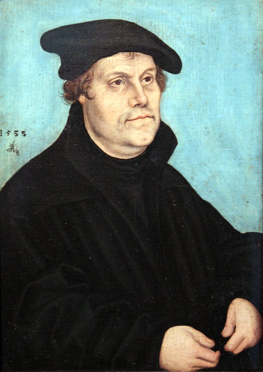 Marcin Luther autorstwa Lucas Cranach the Elder