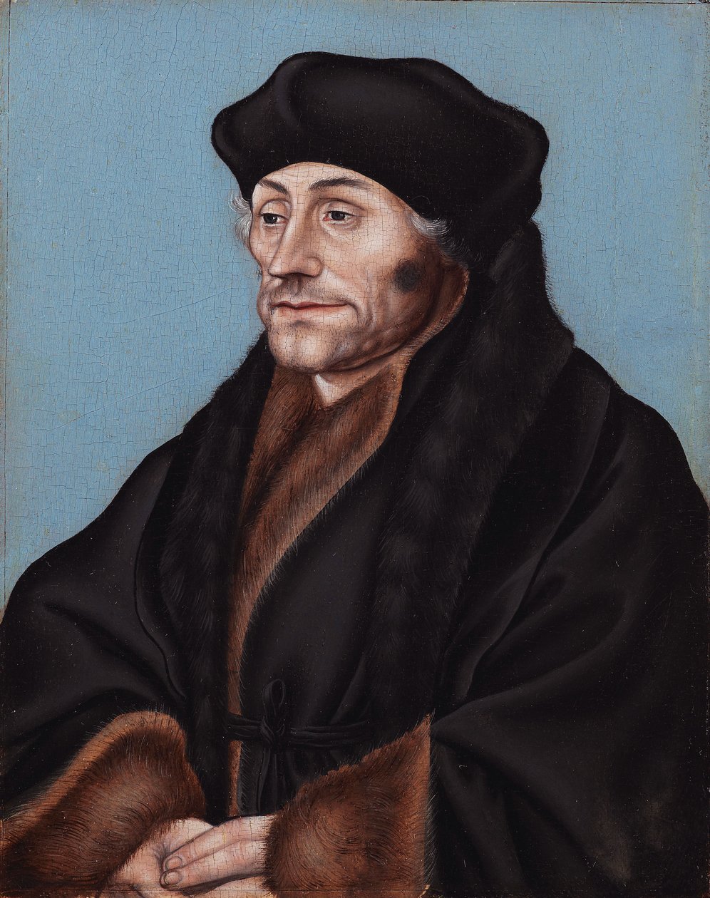 Portret Desideriusa Erasmusa autorstwa Lucas Cranach the Elder