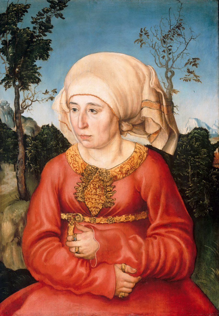 Portret pani Reuss autorstwa Lucas Cranach the Elder
