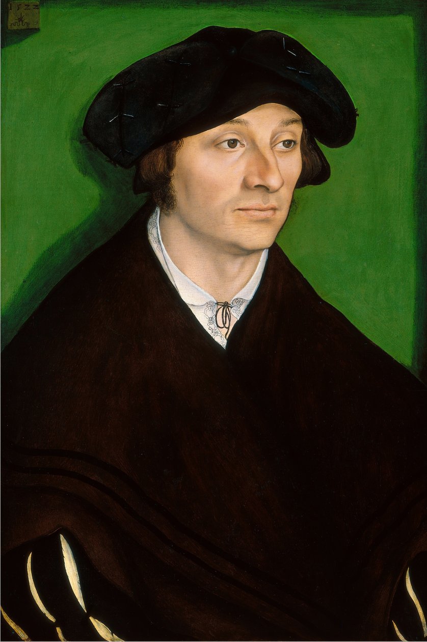 Portret mężczyzny autorstwa Lucas Cranach the Elder