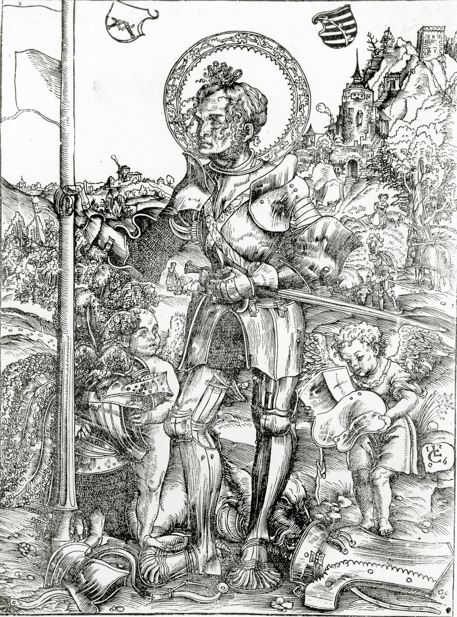 Św. Jerzy, 1506 autorstwa Lucas Cranach the Elder