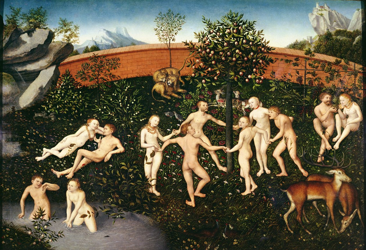 Złoty Wiek, 1530 autorstwa Lucas Cranach the Elder