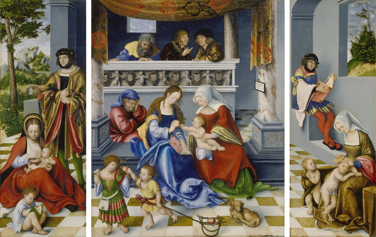 Ołtarz Torgau autorstwa Lucas Cranach the Elder