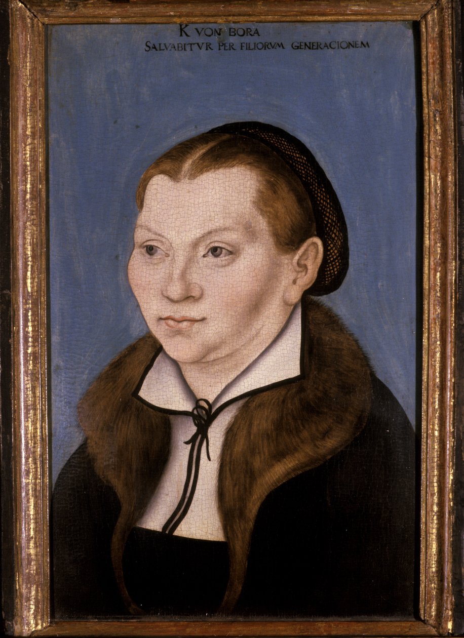 Katarzyna Luter, 1529 autorstwa Lucas Cranach the Elder