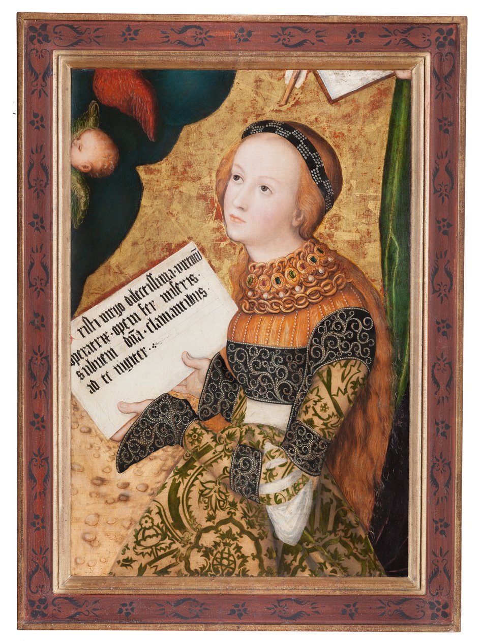 Św. Krystyna, ok. 1520-22 autorstwa Lucas Cranach the Elder