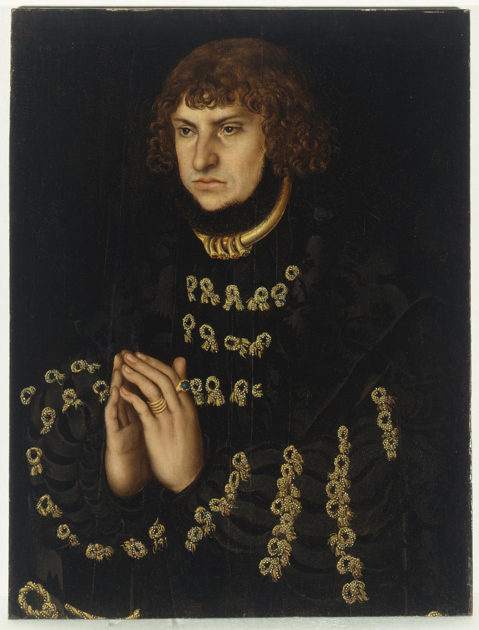 Jan Niezłomny, elektor Saksonii autorstwa Lucas Cranach the Elder