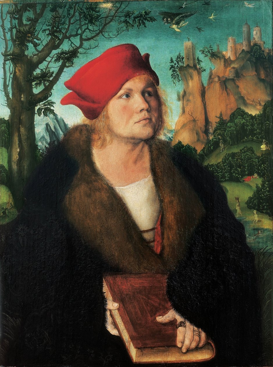 Portret dr Johannesa Cuspinian autorstwa Lucas Cranach the Elder