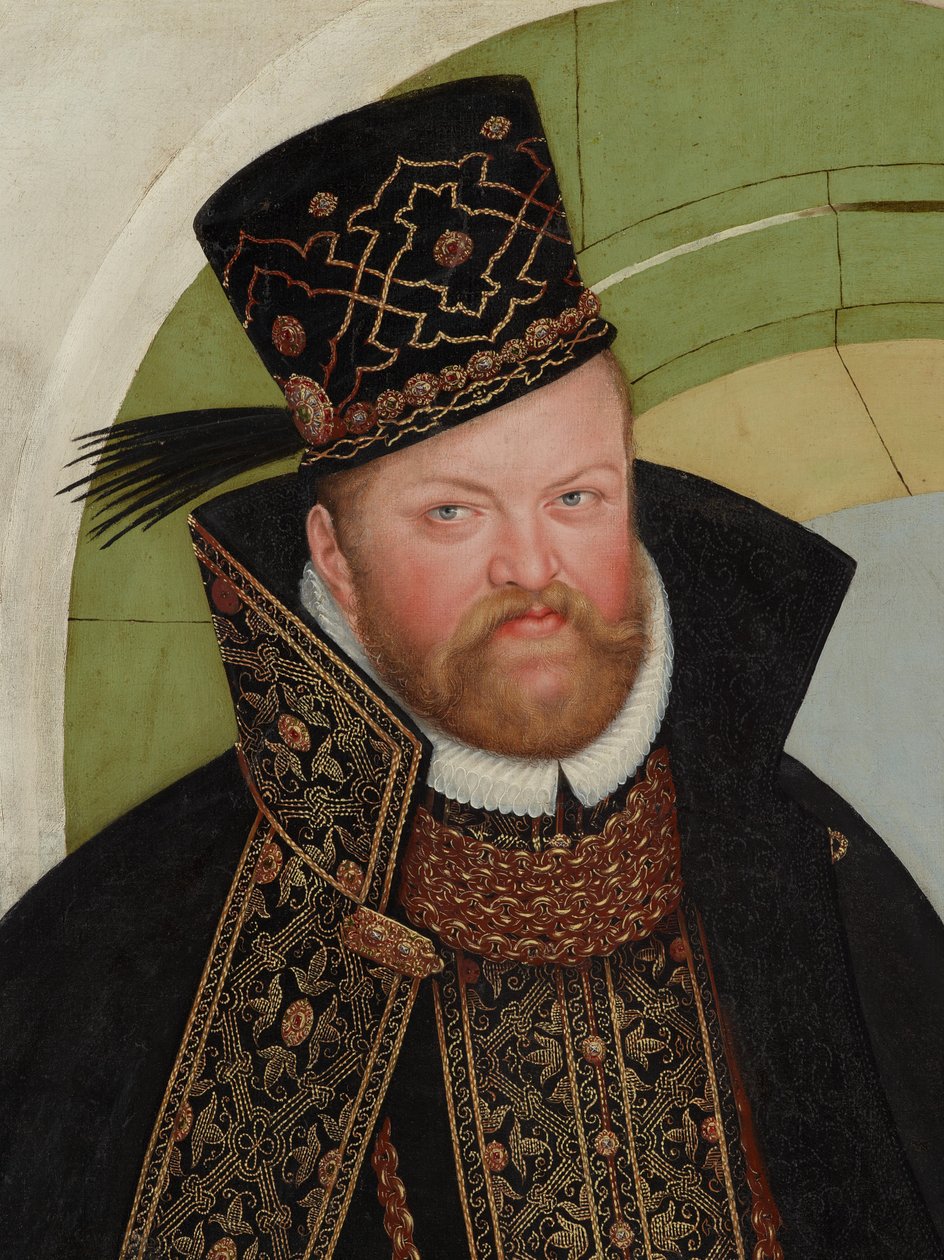 August, elektor saski (1526-1586) autorstwa Lucas Cranach the Younger  
