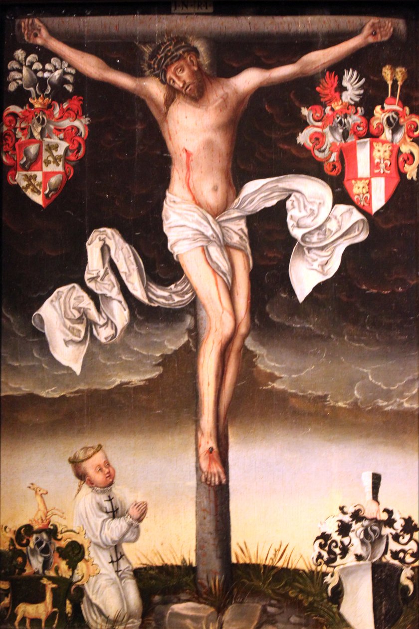 Epitafium dziecka w całunie autorstwa Lucas Cranach the Younger