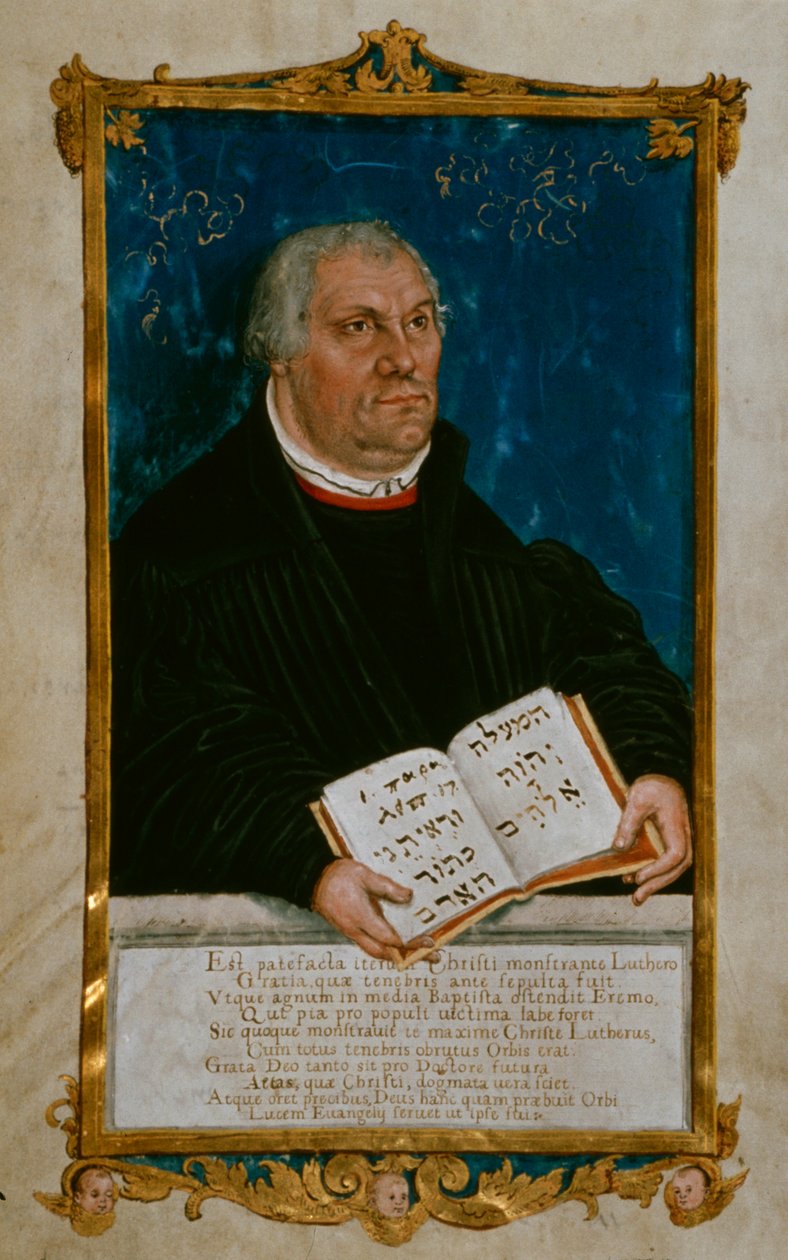 Niemiecka Biblia w przekładzie Lutra, 1561 autorstwa Lucas Cranach the Younger