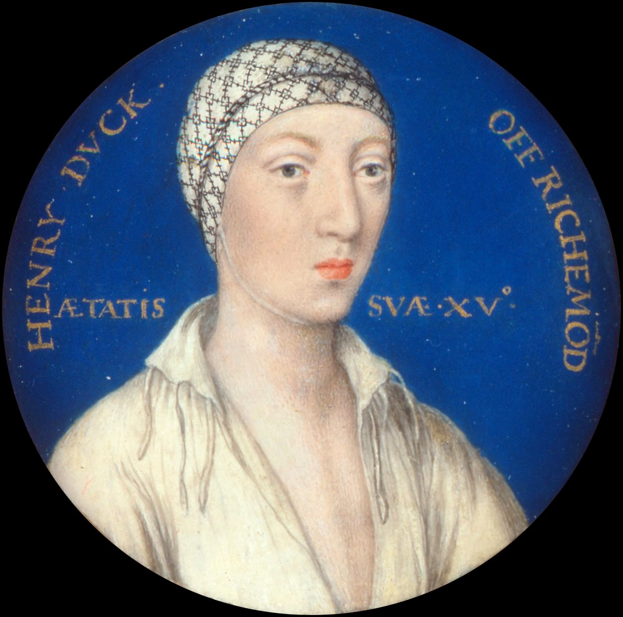 Henry Fitzroy, książę Richmond i Somerset 1519-36 autorstwa Lucas Horenbout or Hornebault