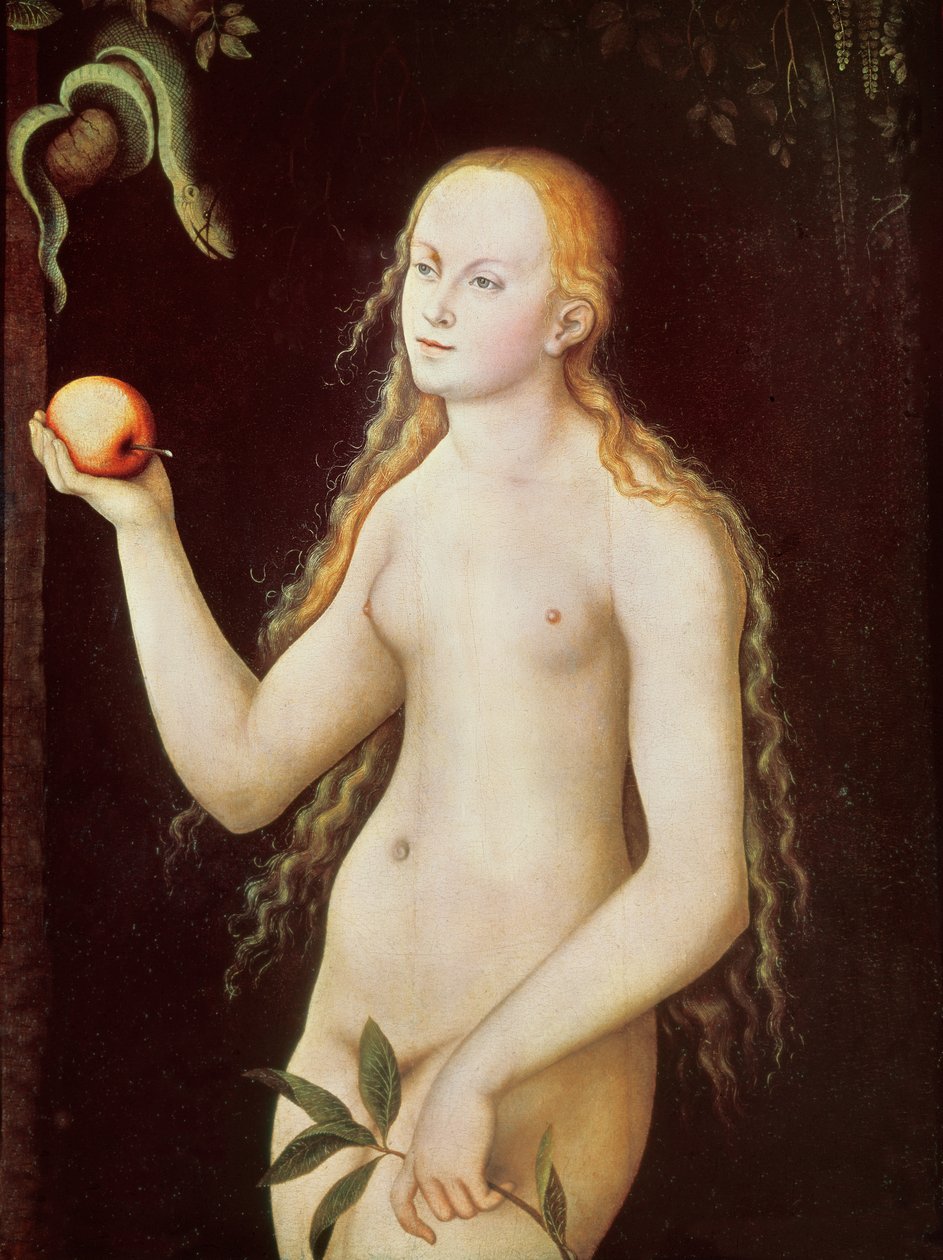 Ewa, 1528 autorstwa Lucas Cranach the Elder
