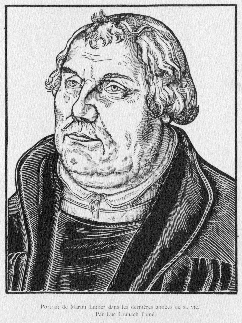 Marcin Luther autorstwa Lucas Cranach the Elder