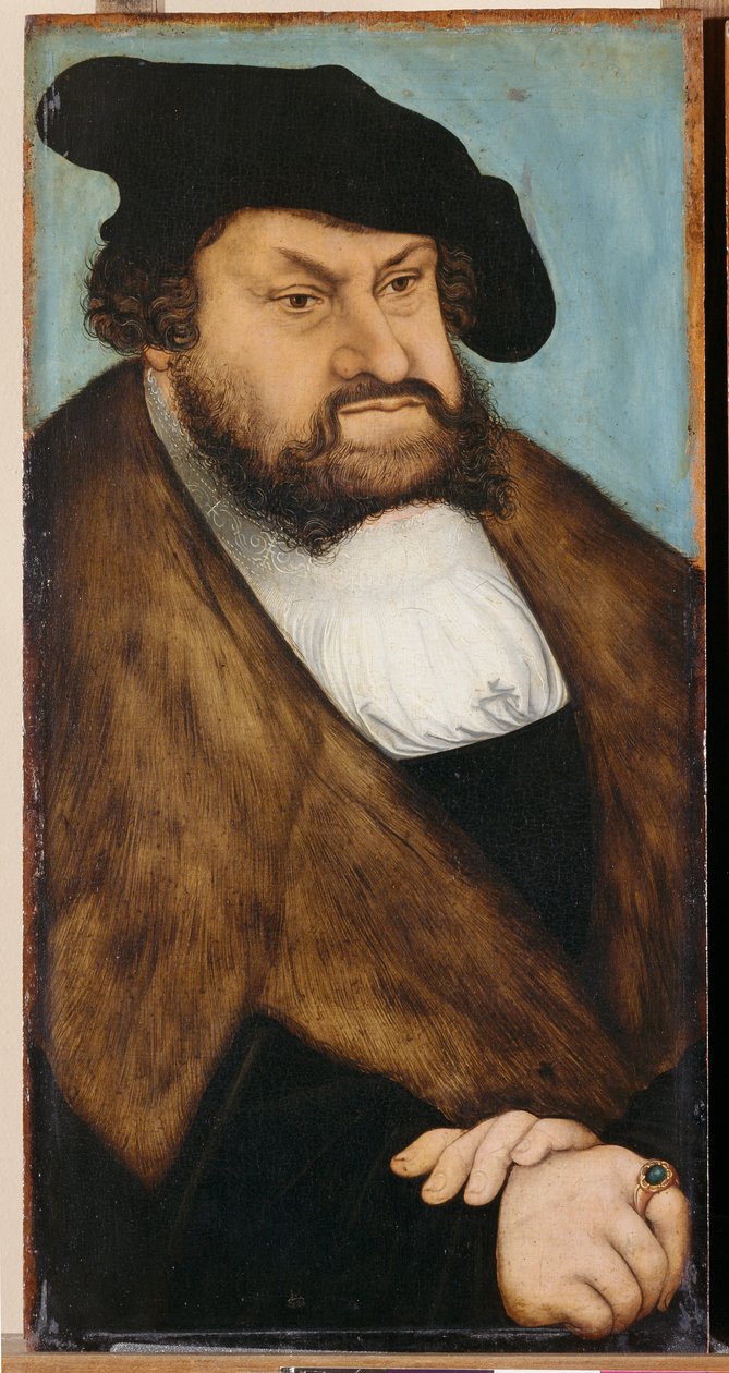 Portret Jana Stałego Saksonii autorstwa Lucas Cranach the Elder