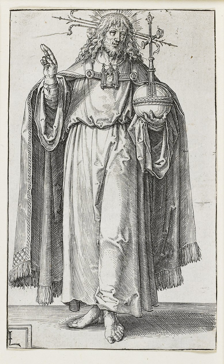 Chrystus, 1513 autorstwa Lucas van Leyden