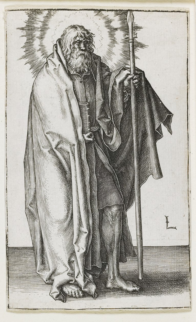 Św. Jakub Major, 1510 autorstwa Lucas van Leyden