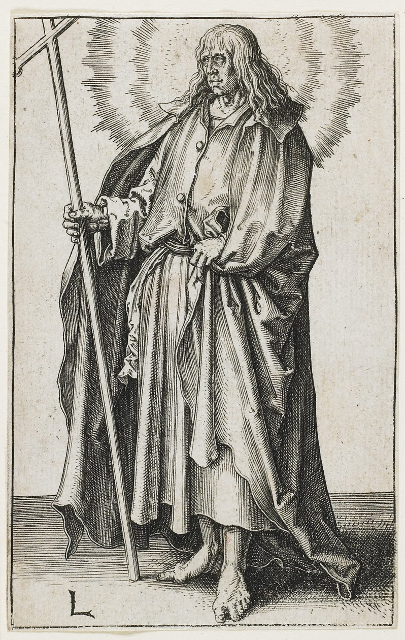 Św. Filip, 1510 autorstwa Lucas van Leyden