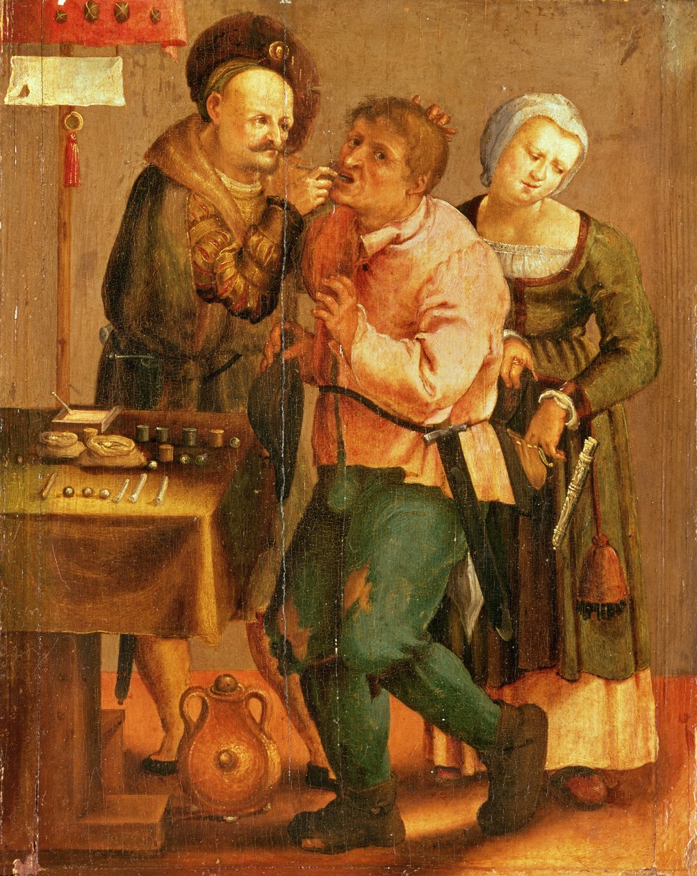 Ekstrakcja zęba autorstwa Lucas van Leyden