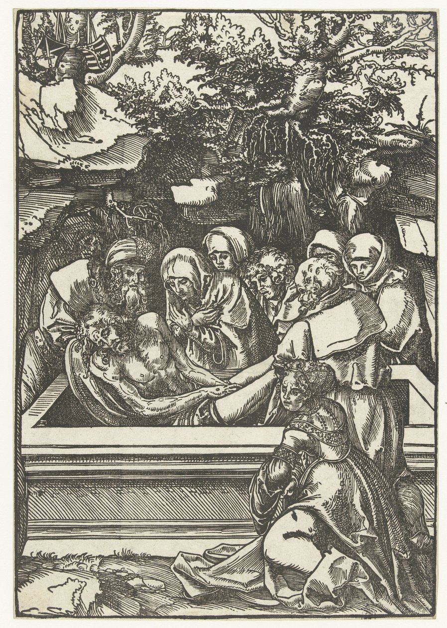 Złożenie do grobu Męka Chrystusa (tytuł serii) autorstwa Lucas Cranach