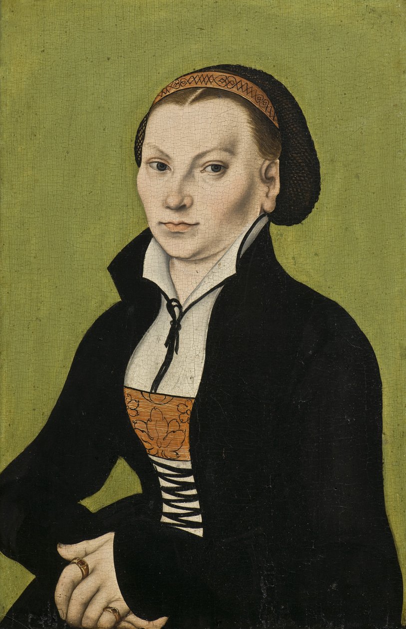Katarzyny von Bora, 1527 autorstwa Lucas Cranach the Elder
