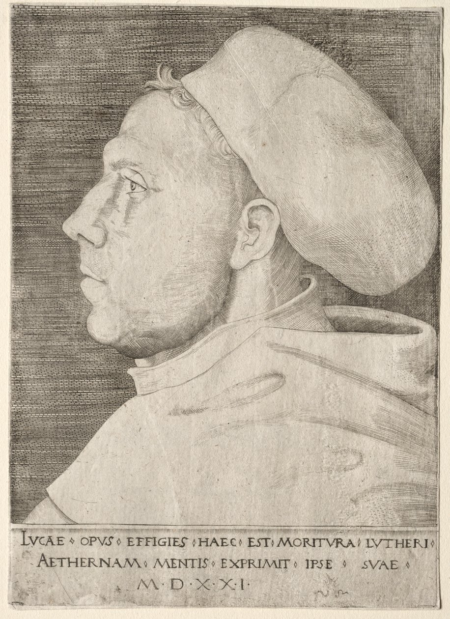 Marcin Luther autorstwa Lucas Cranach