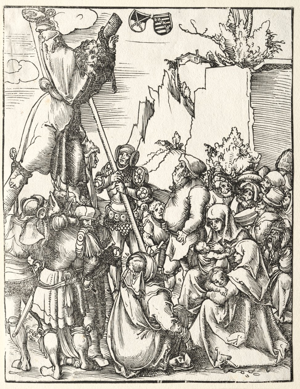 Męczeństwo św. Andrzeja autorstwa Lucas Cranach