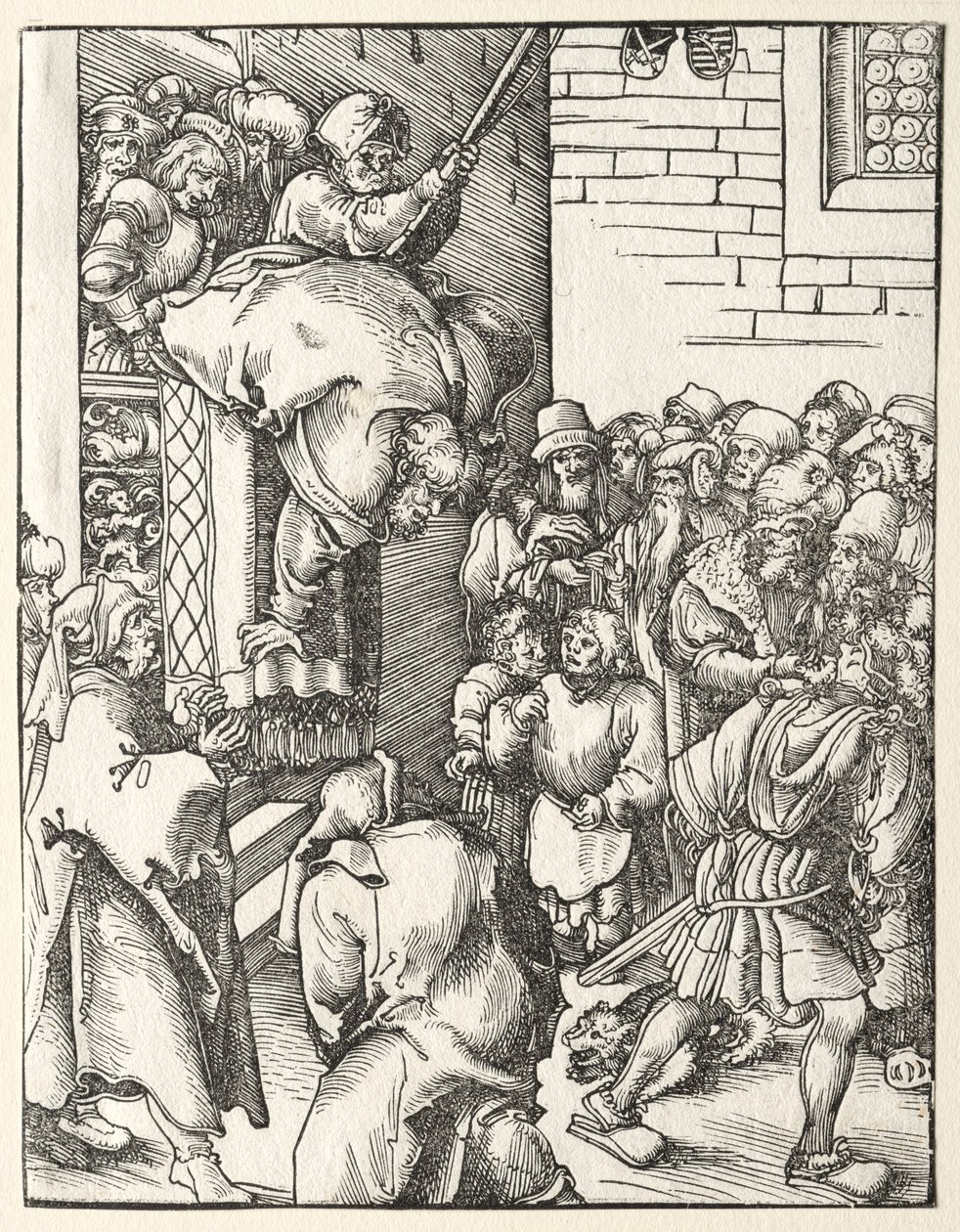 Męczeństwo św. Jakuba Mniejszego autorstwa Lucas Cranach