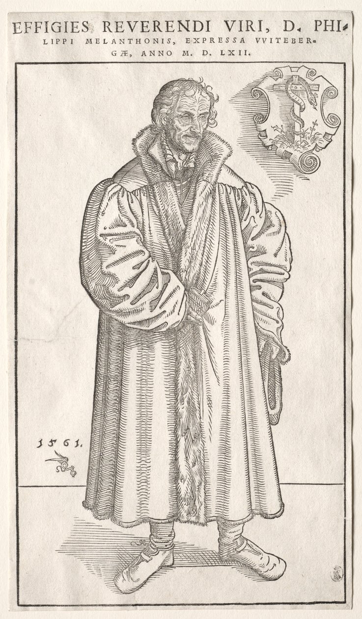 Filip Melanchton autorstwa Lucas Cranach
