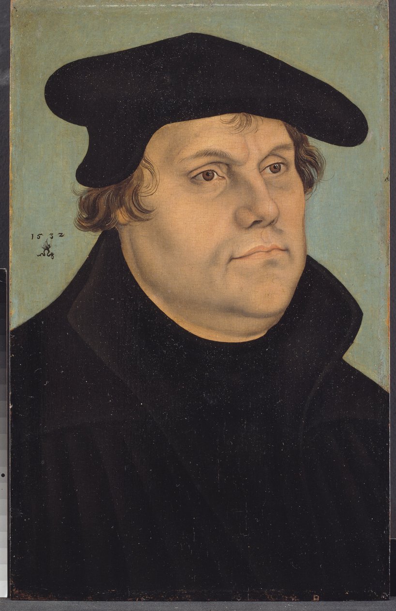 Portret Marcina Lutra autorstwa Lucas Cranach d.Æ.