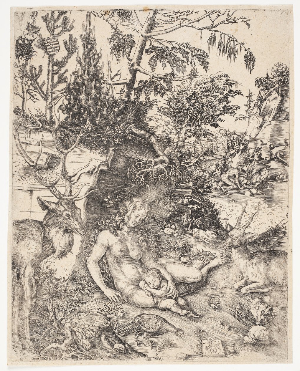 Pokuta św. Jana Chryzostoma autorstwa Lucas Cranach d.Æ.