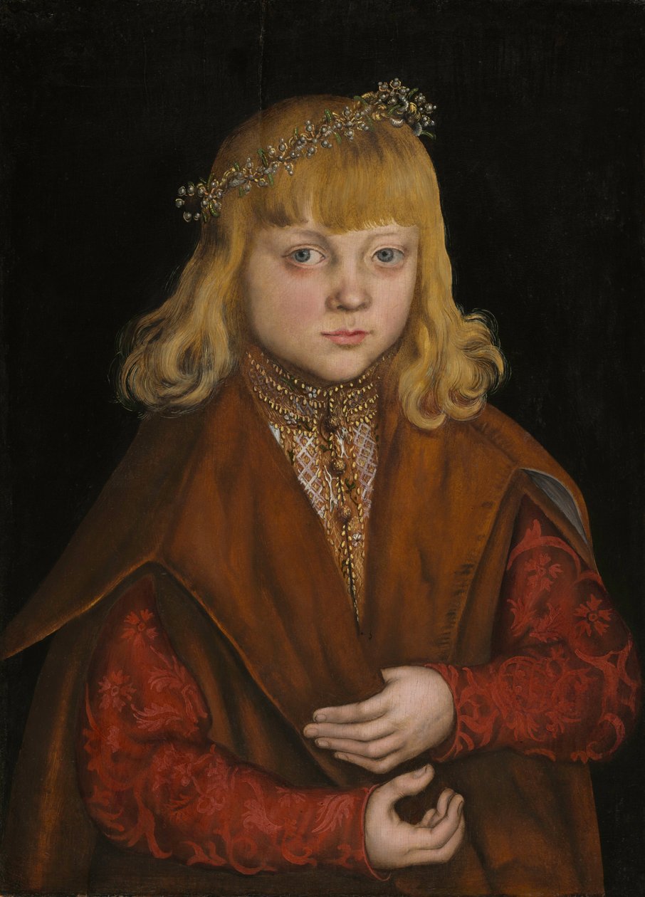Książę Saksonii autorstwa Lucas Cranach the Elder