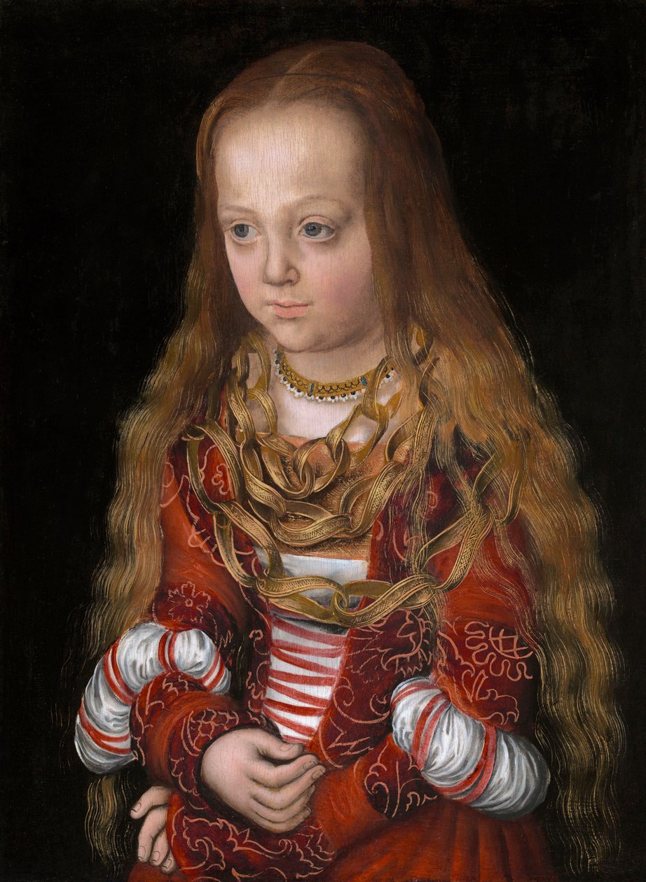 Księżniczka Saksonii autorstwa Lucas Cranach the Elder