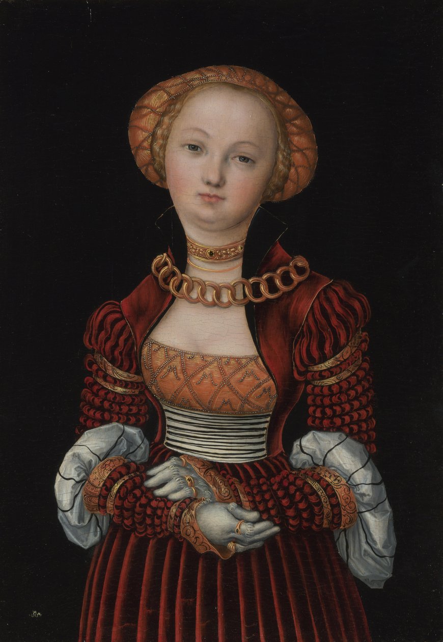 Portret kobiety autorstwa Lucas Cranach the Elder