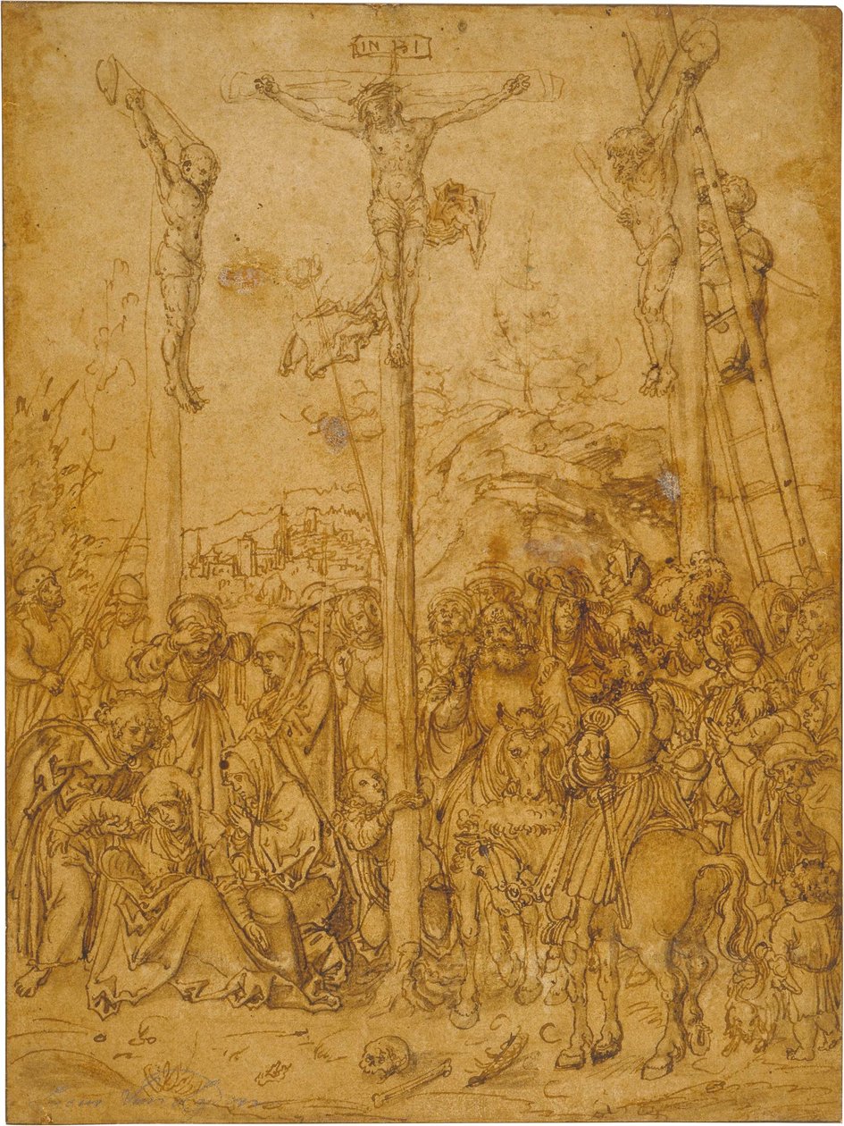 Ukrzyżowanie autorstwa Lucas Cranach the Elder