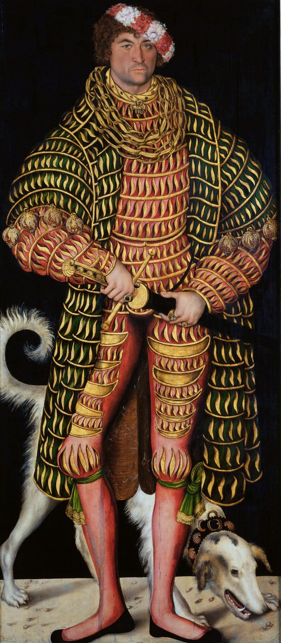 Książę Henryk Pobożny autorstwa Lucas Cranach the Elder