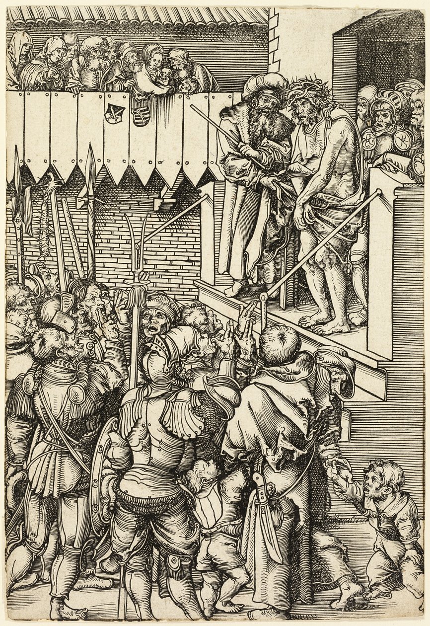 Ecce Homo, z Pasji autorstwa Lucas Cranach the Elder