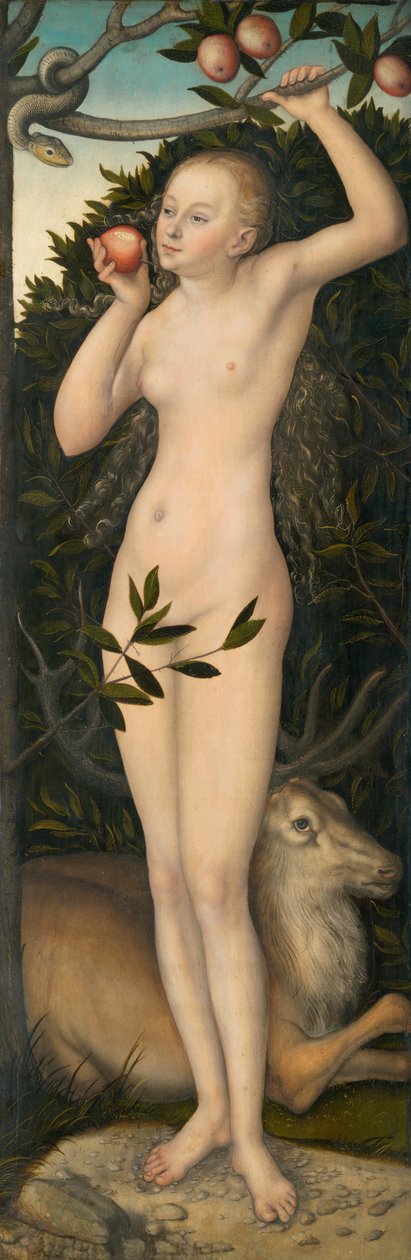 Ewa, 153337. autorstwa Lucas Cranach the Elder