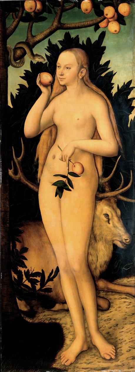 Ewa, po 1537 autorstwa Lucas Cranach the Elder