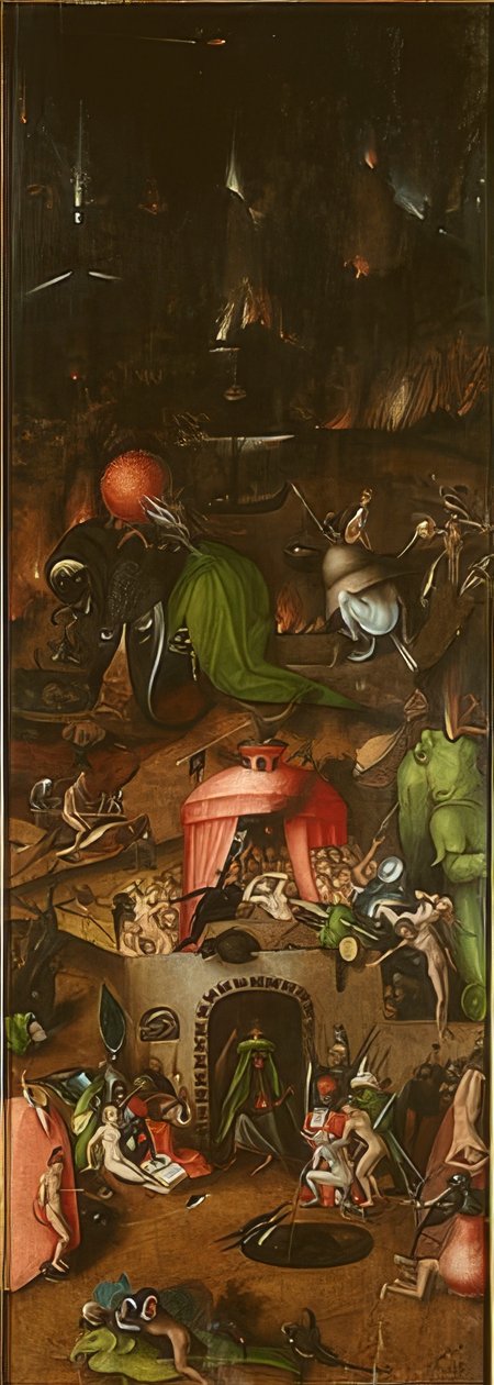 Ołtarz skrzydlaty z Sądem Ostatecznym. około 1524 autorstwa Lucas Cranach the Elder