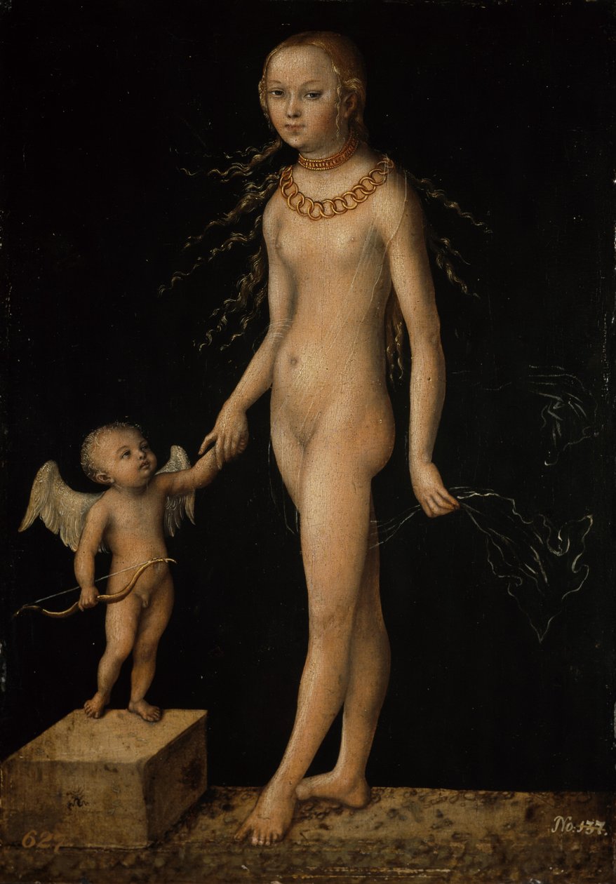 Venus und Amor Wenus i Kupidyn autorstwa Lucas Cranach the Elder