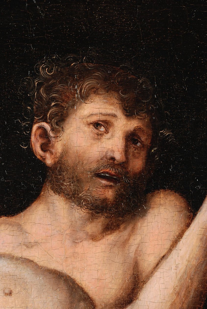 Herkules i Anteusz autorstwa Lucas Cranach the Elder