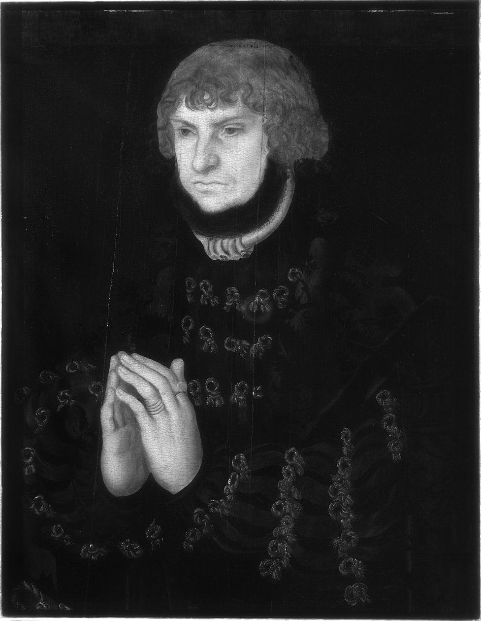 Jan Niezłomny, elektor Saksonii autorstwa Lucas Cranach the Elder